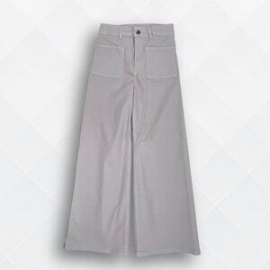 💜 Billabong  Stretch Cotton Crop Wide Leg Pants | Amethyst Purple | Size XS | N